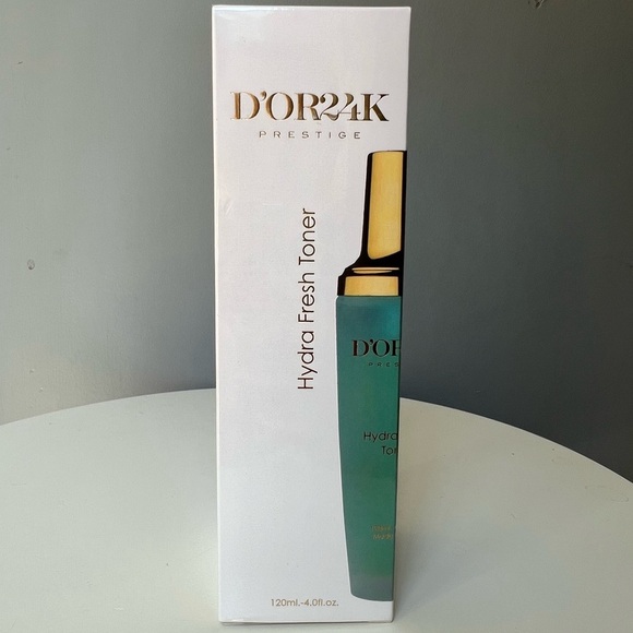 D’OR24K Sealed Hydra Fresh Toner 120ml Reveals Smoother Brighter Complexion - Picture 2 of 3